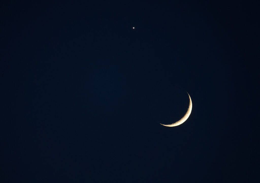 congiunzione Luna Venere 17 giugno 2026